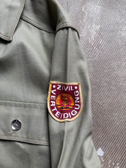 vtg DDR Zivil Verteidigung Shirt