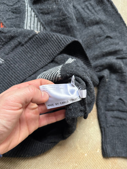 vtg Carlo Colucci knit sweater