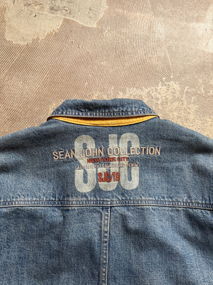 Sean John Collection oversize denim jacket