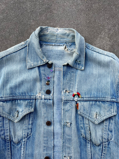 Levi´s vintage 1970´s unique denim jacket