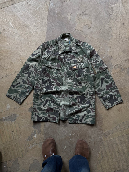 vtg South Korean Noodle Camouflage 1970s