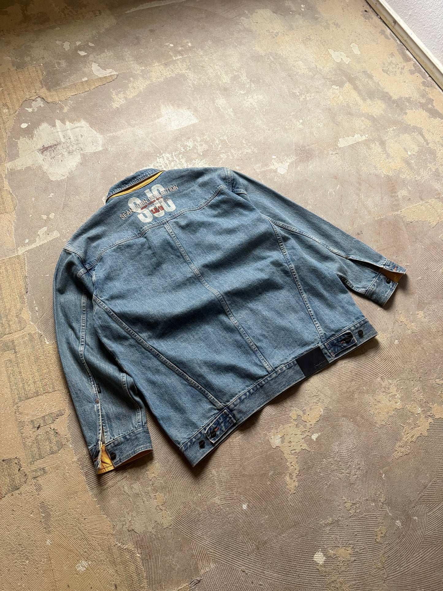 Sean John Collection oversize denim jacket