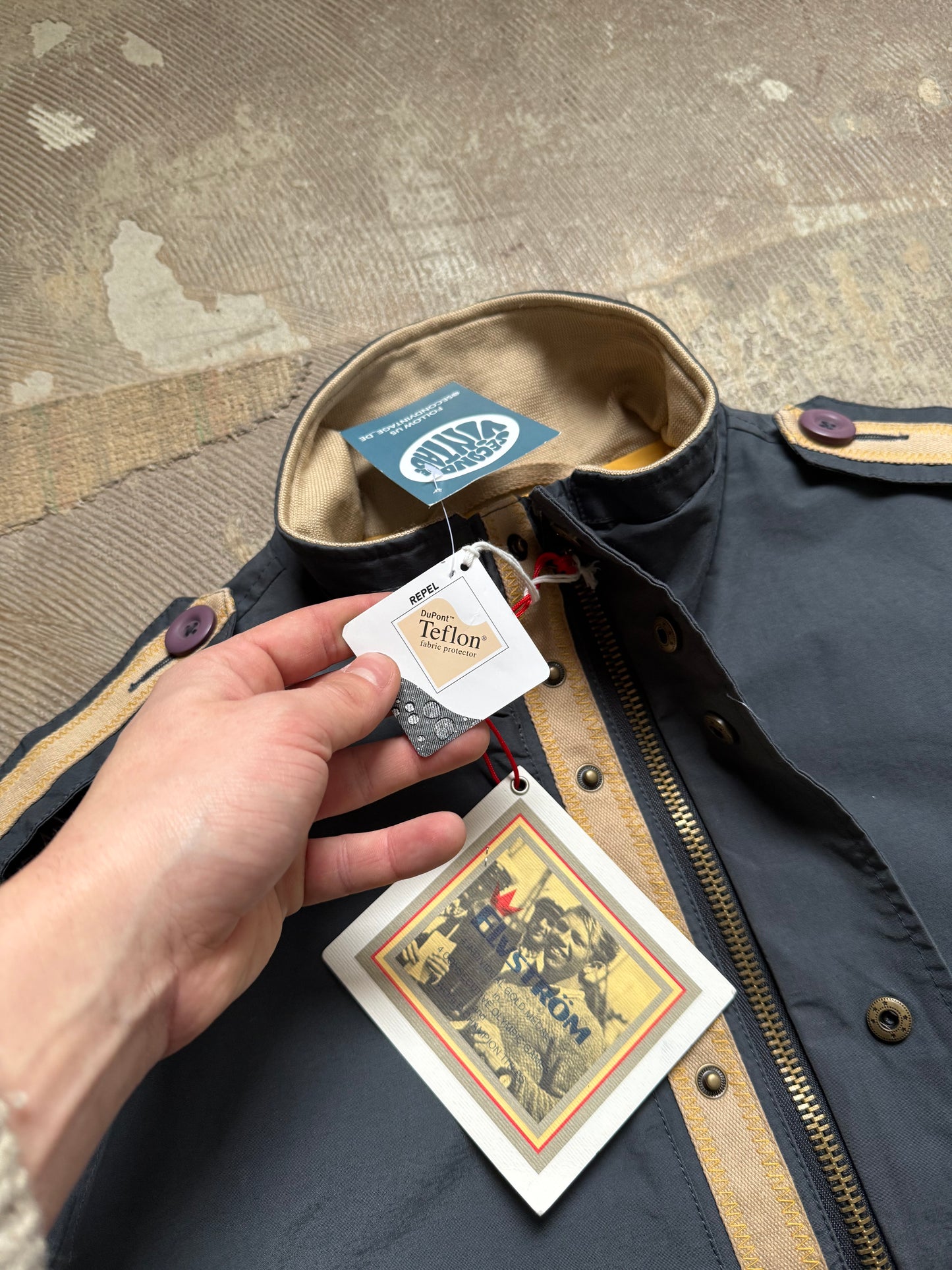 Elvström deadstock sailing jacket