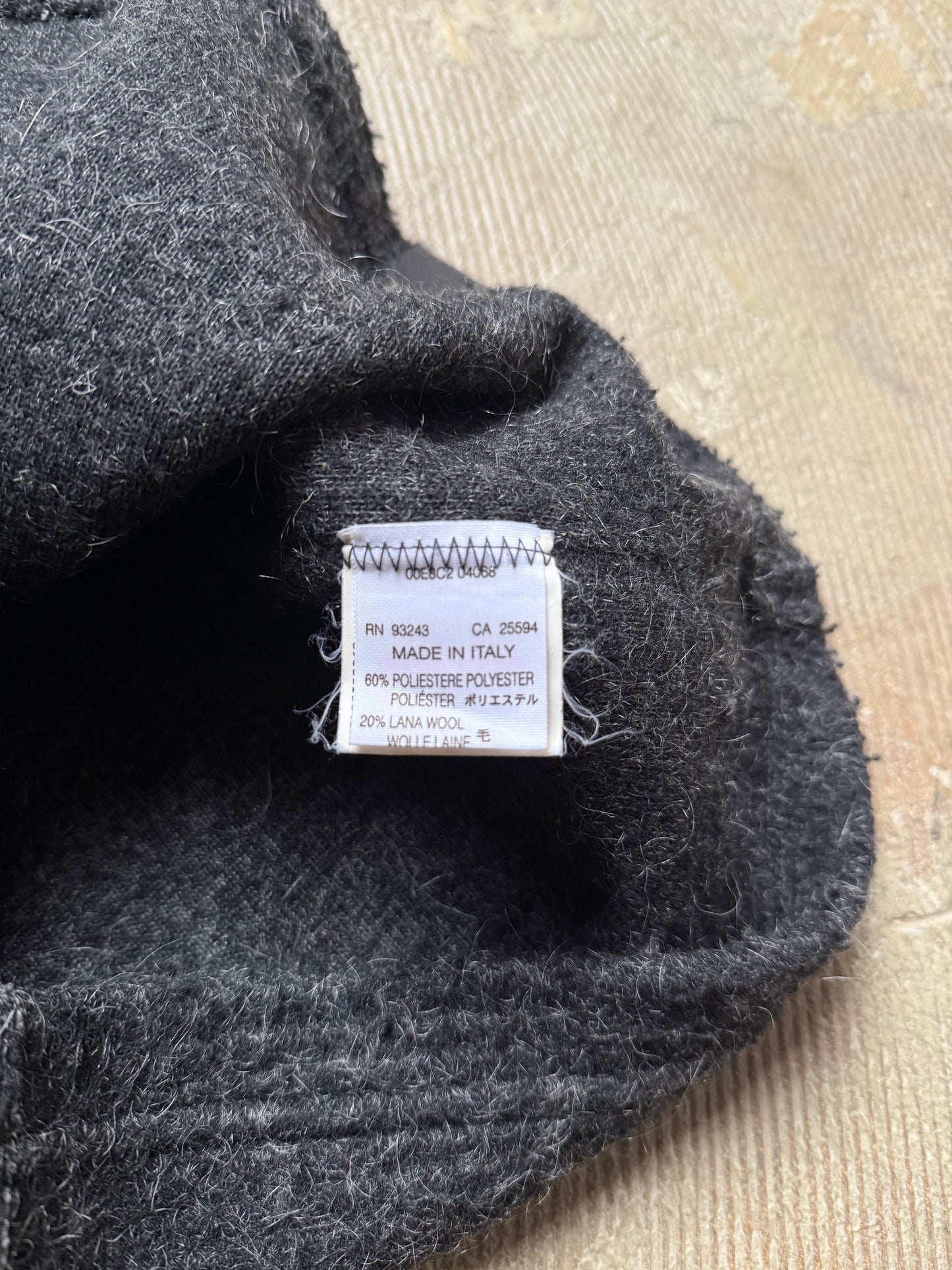 Diesel Vest wool x Poly x mohair