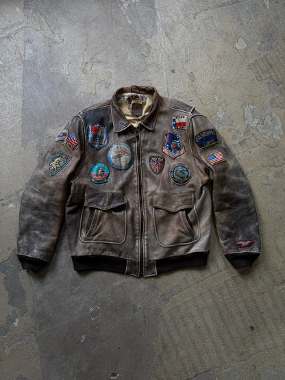 Top Gun vtg Leather jacket Hein Gericke