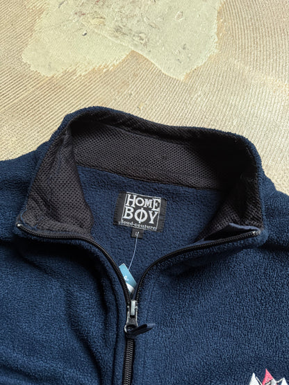 vtg 90s Homeboy Fleece boxy skatewear