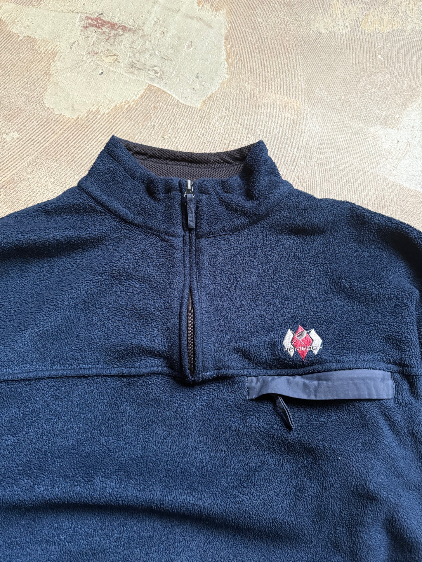 vtg 90s Homeboy Fleece boxy skatewear