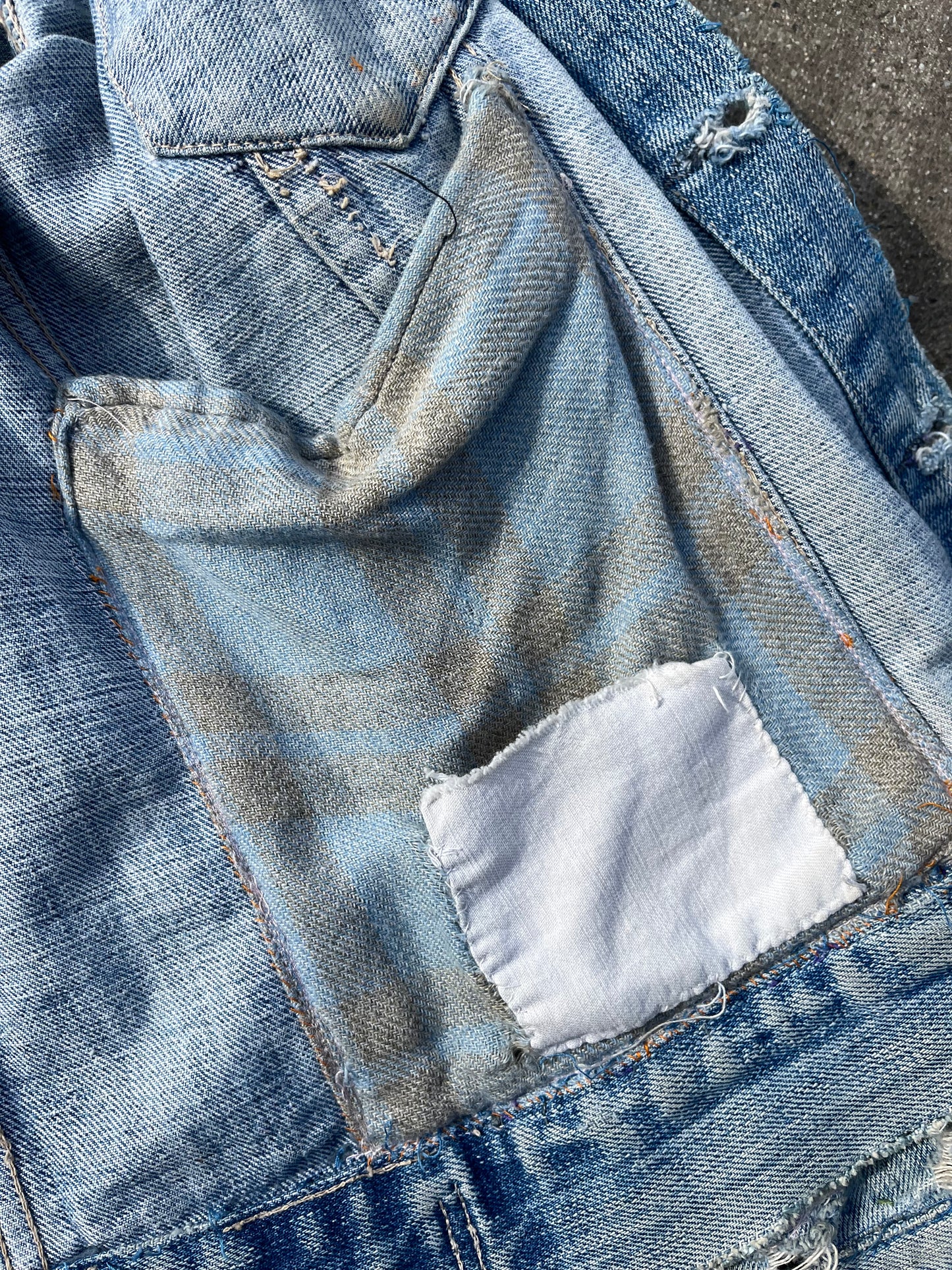 Levi´s vintage 1970´s unique denim jacket