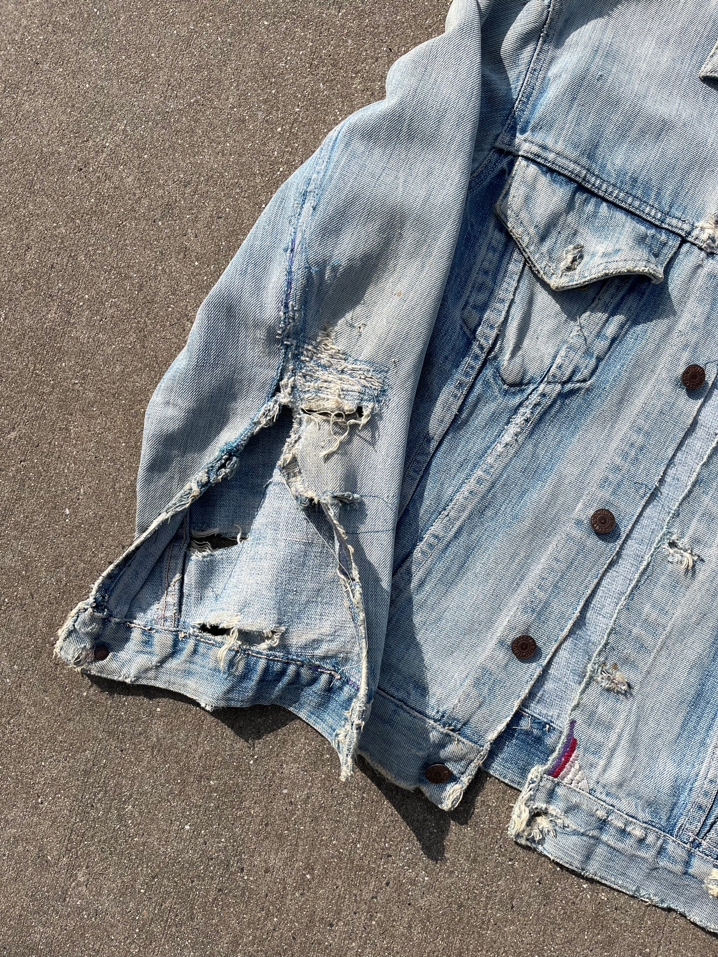 Levi´s vintage 1970´s unique denim jacket