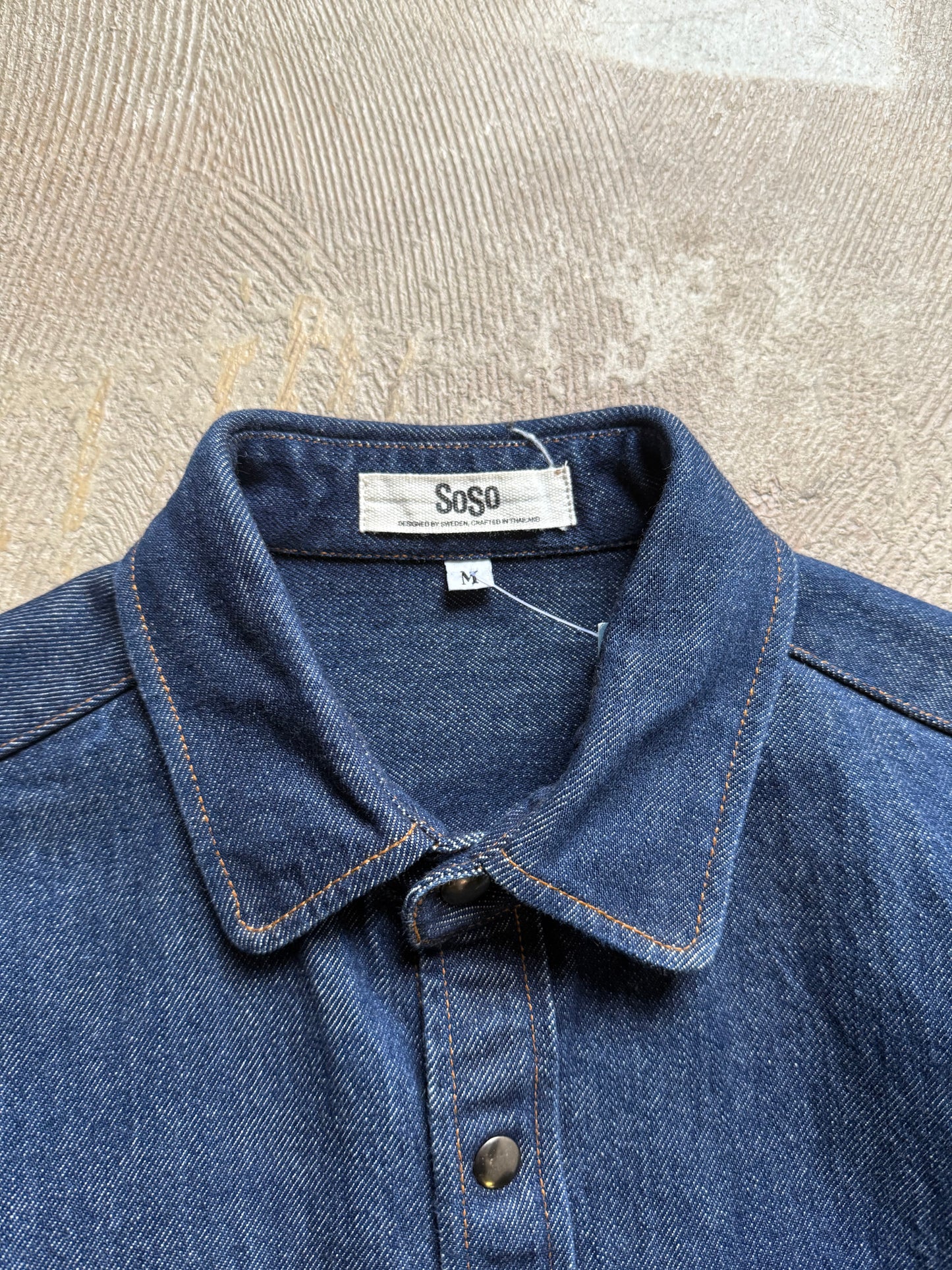 SoSo selvedge denim denim shirt