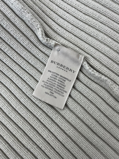 Burberry 2000s KNIT / STRICK ZIPPER