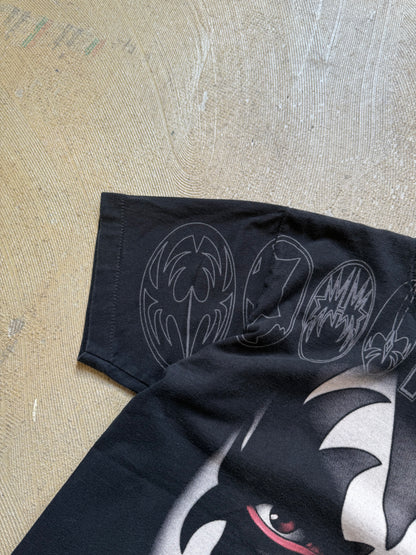 KISS 90´s black rock shirt - single stitched