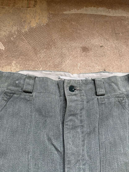 Vtg Swiss Army 50s-70s denim workwear pants