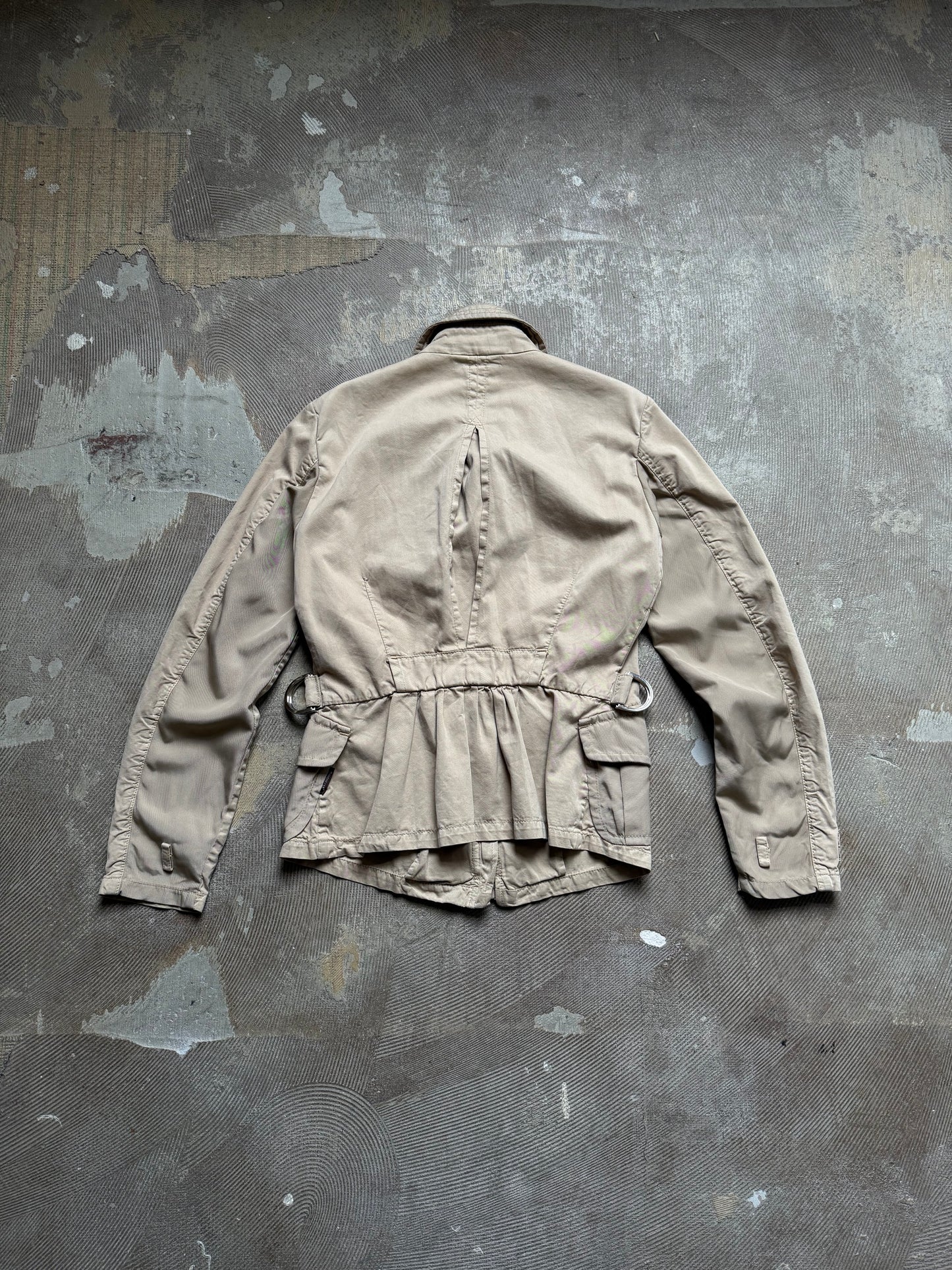 Moncler M-65 Multi-Pocket two tone jacket