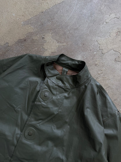 1960s Swedish Military Rain jacket (cropped boxy fit)