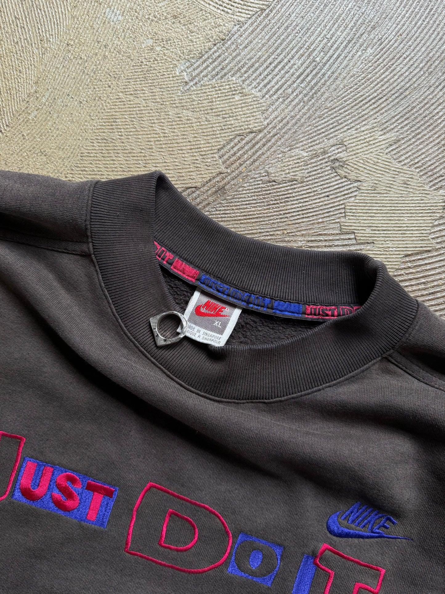 NIKE 90s Just do it boxy sweater