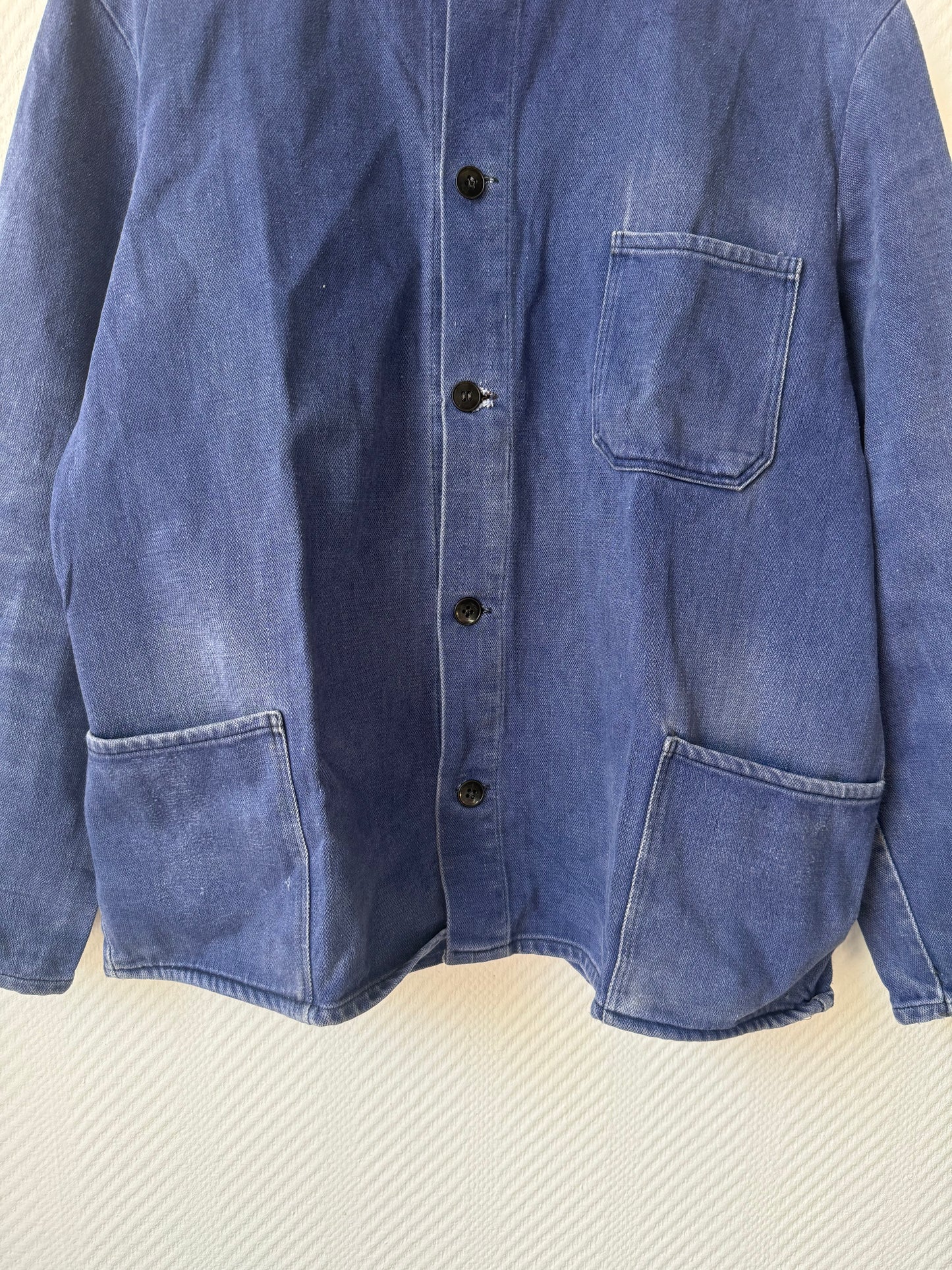 vtg european / german workwear jacket *bleu de travail*