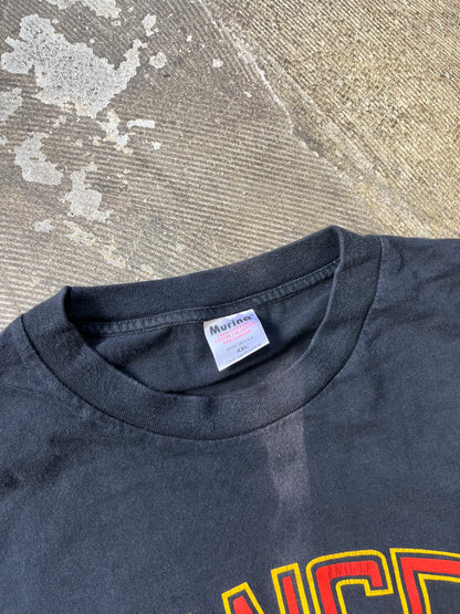 Army Ranger Vintage black faded t-shirt