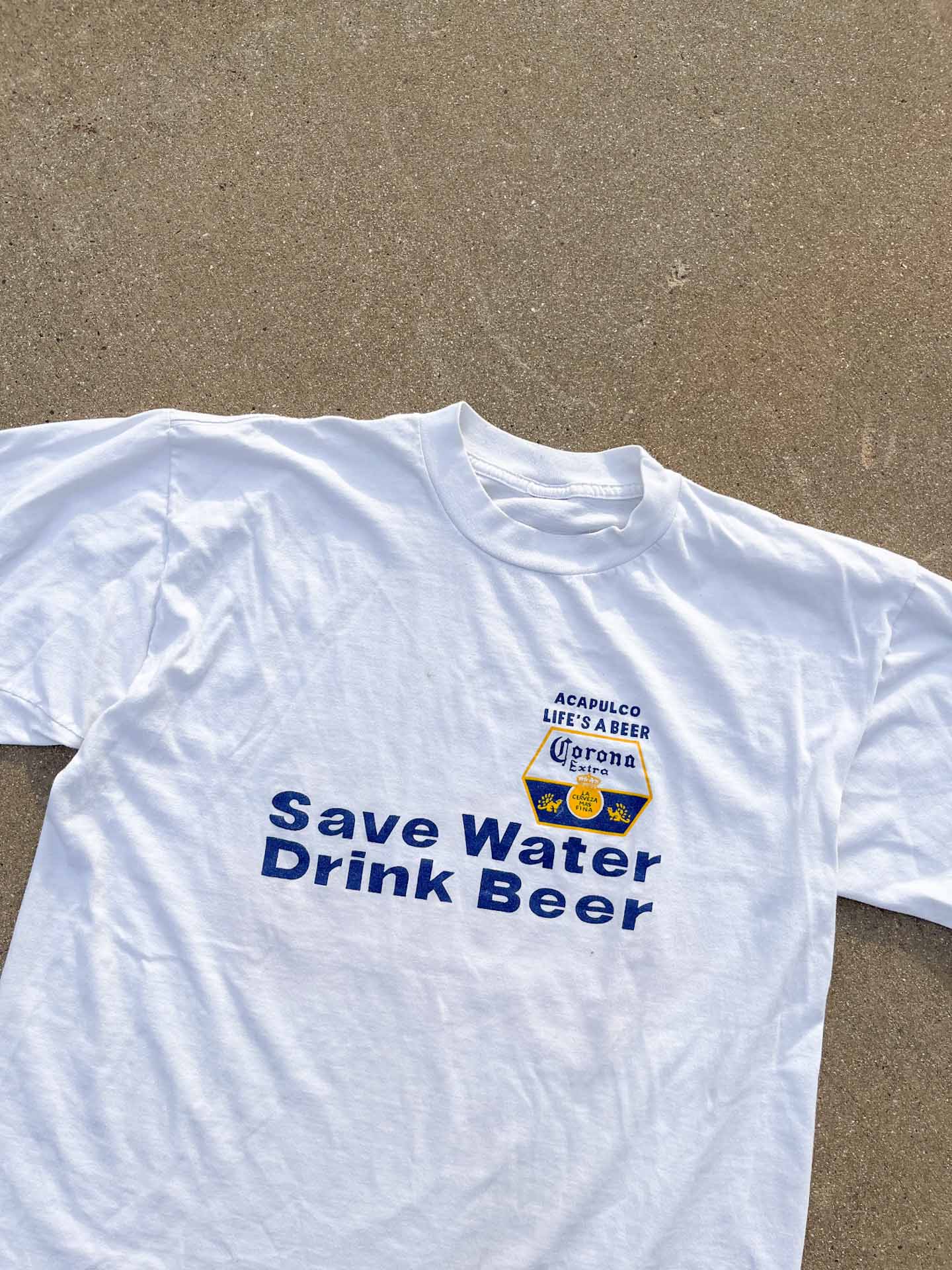 Save Water Drink Beer Corona