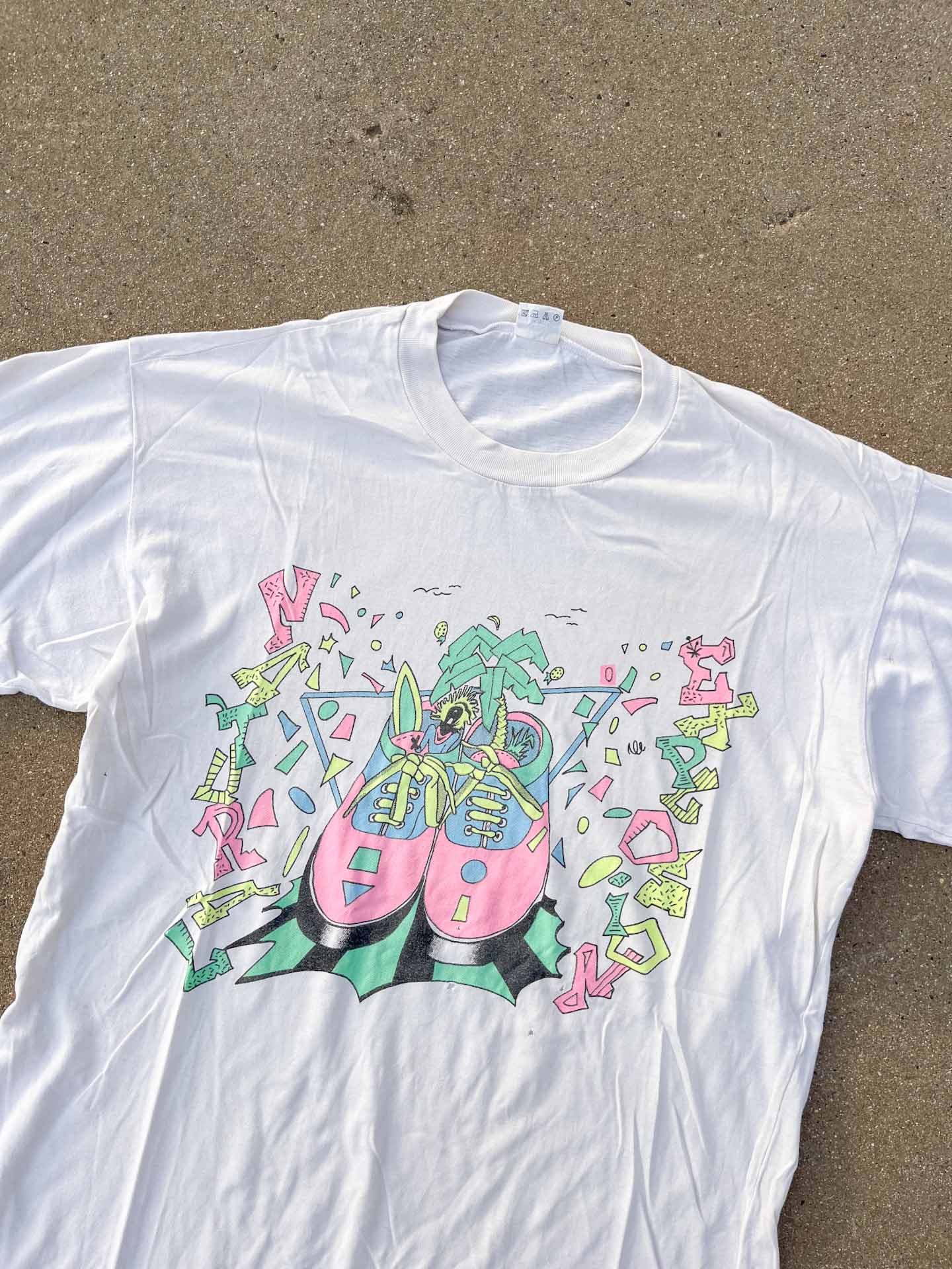 Sun Tropical graphic shirt