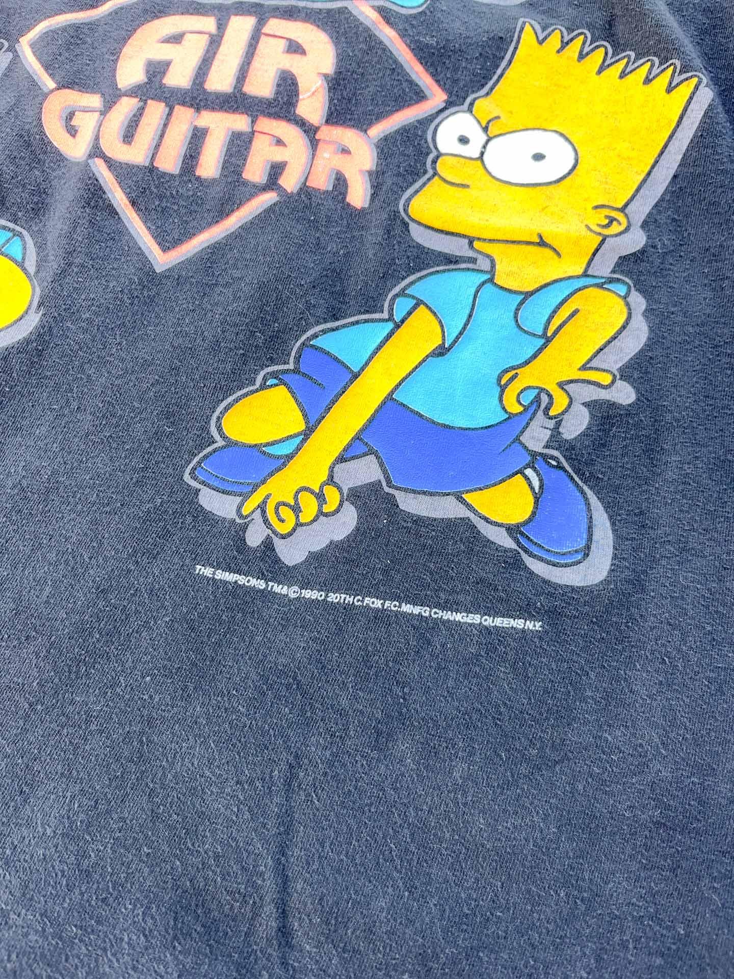 1990 Air Guitar Bart Simpson - secondvintage