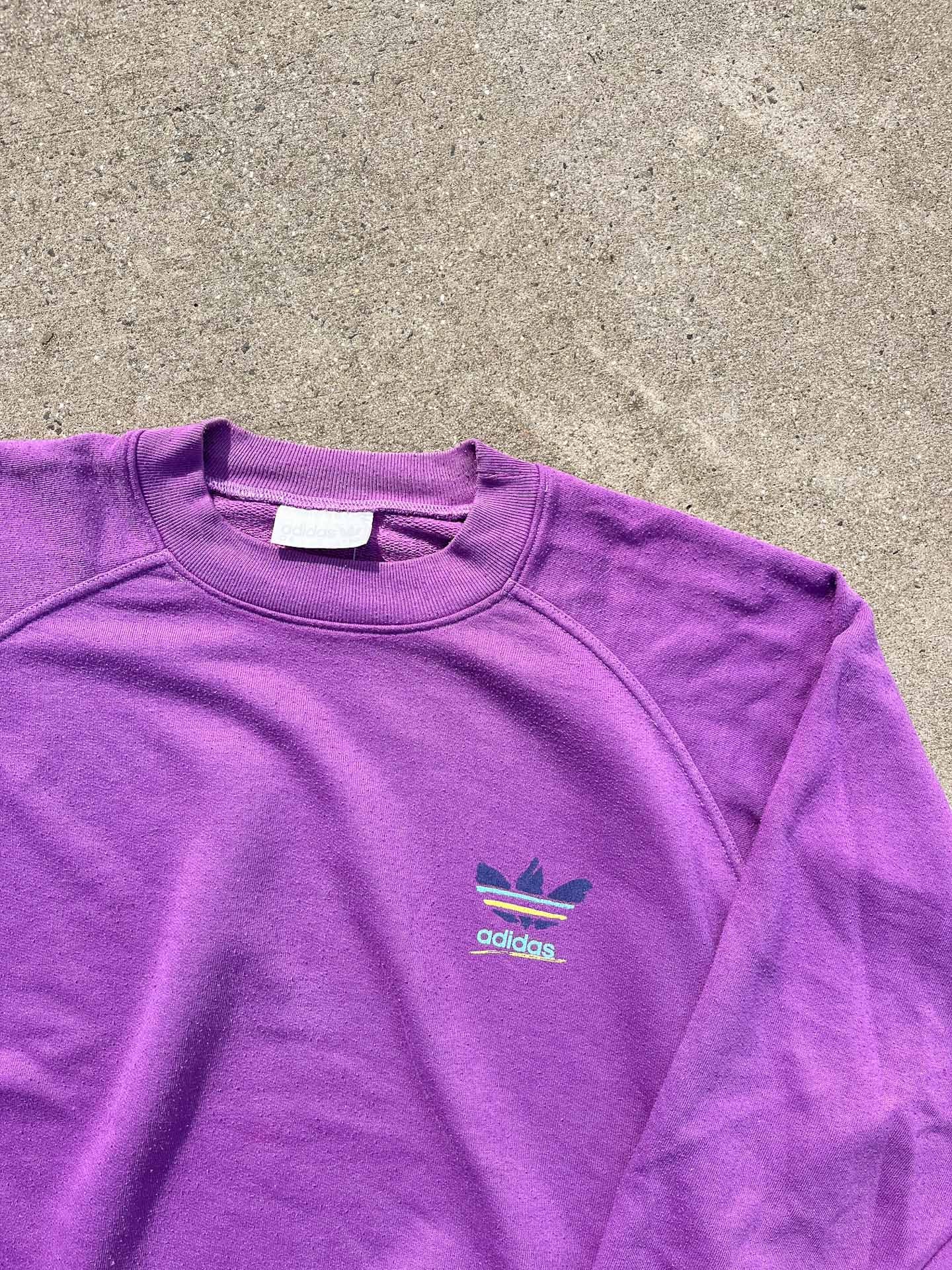 Adidas 80s purple