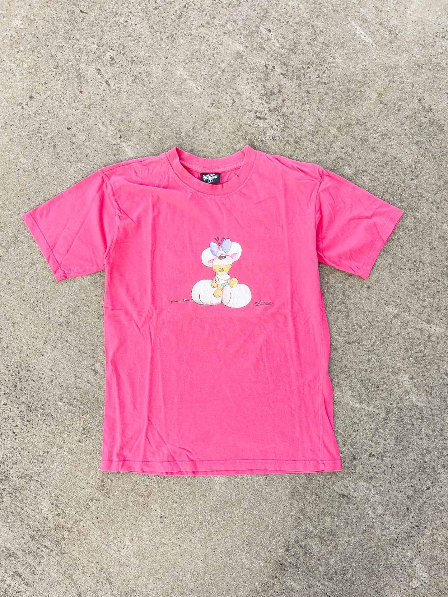 Diddl Pink T-Shirt - secondvintage