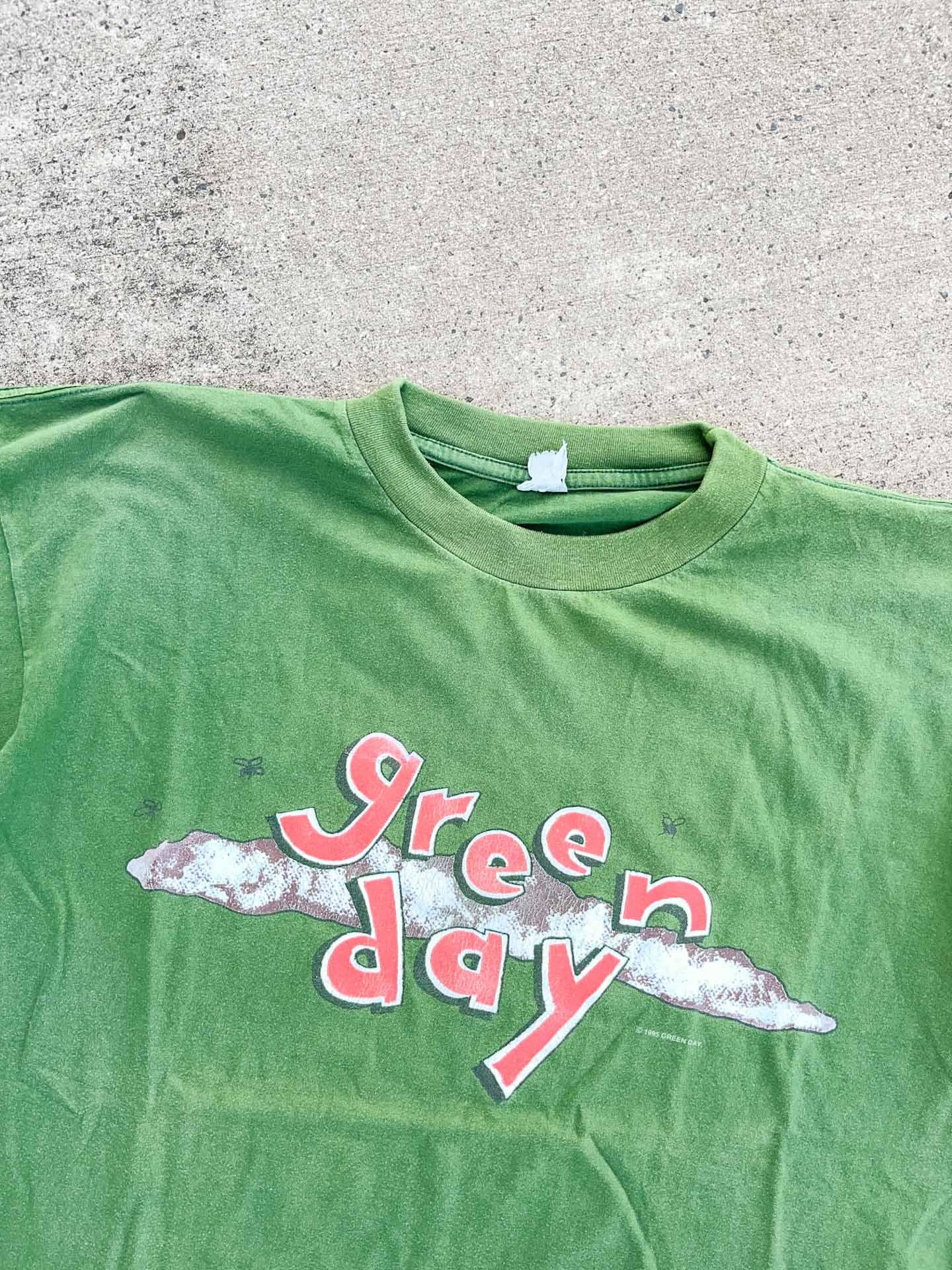 1995 Green Day Band-Shirt - secondvintage