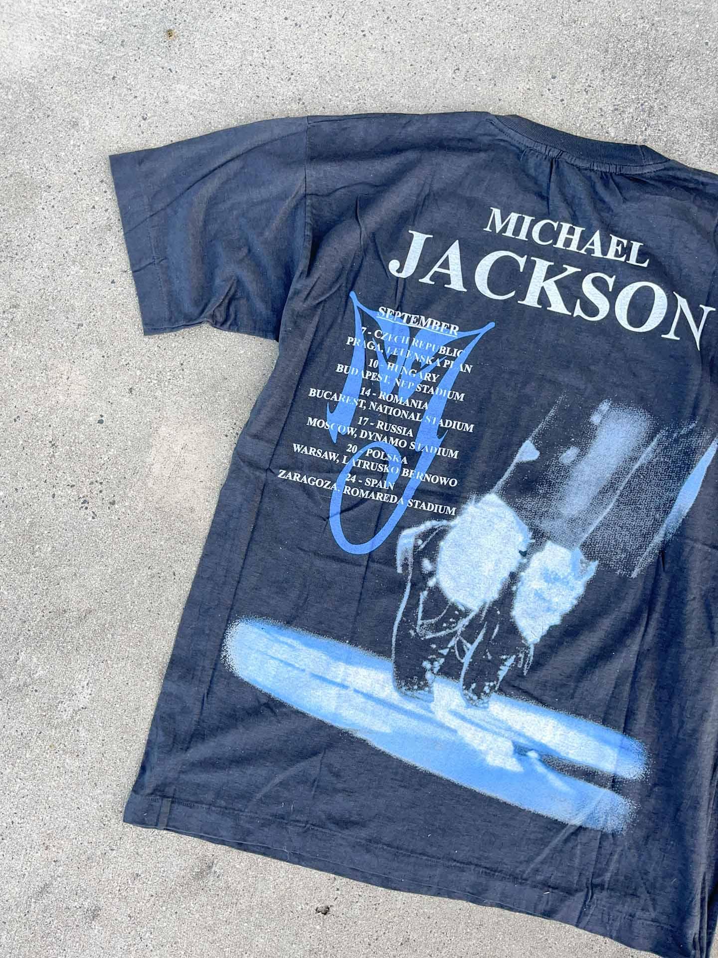 Michael Jackson Tour Shirt - secondvintage