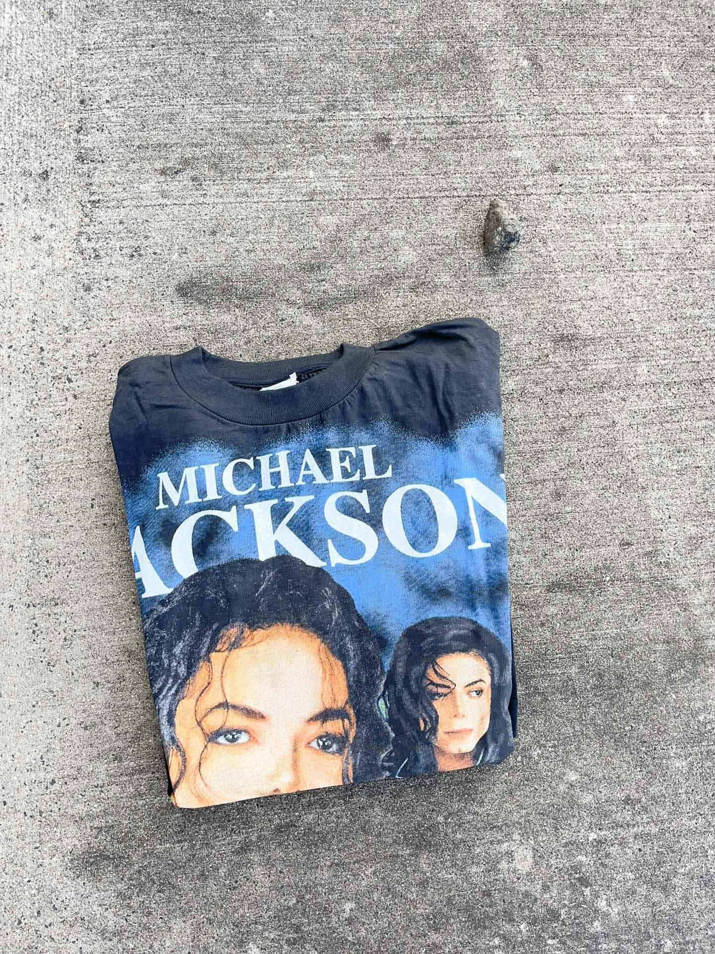 Michael Jackson Tour Shirt - secondvintage