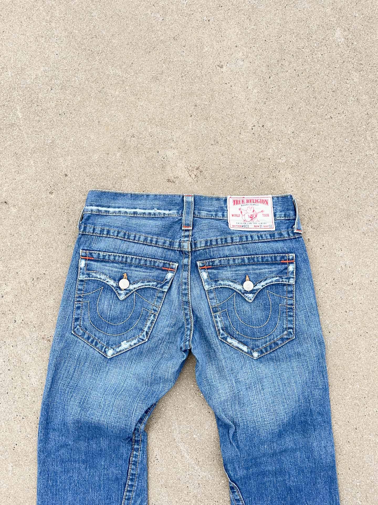 Made in USA True Religion flare - secondvintage