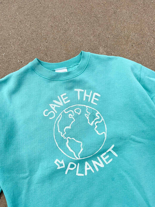 Save The Planet 80s Sweat