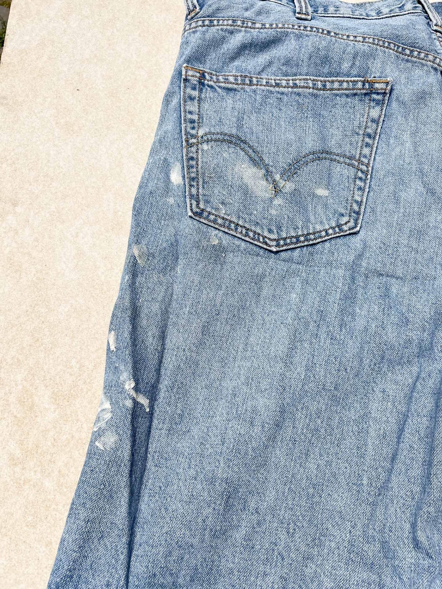 Kopie von Levis 550 distressed jorts - secondvintage