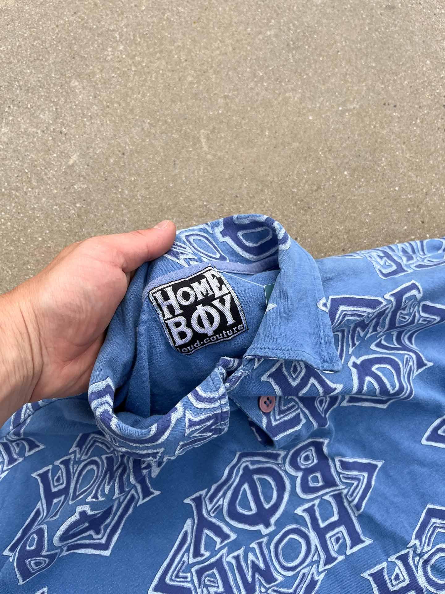 Homeboy loud couture full over printed - secondvintage