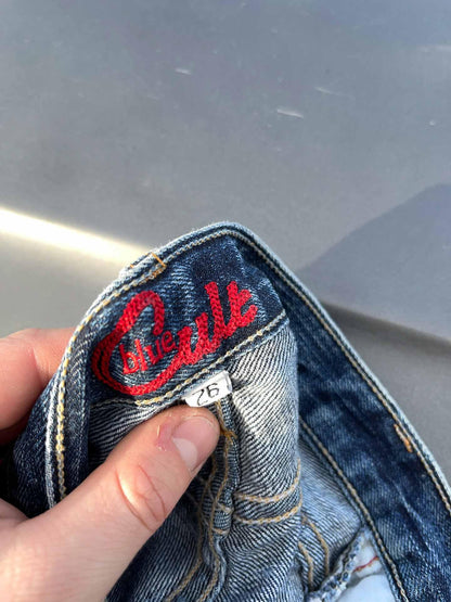 blue cult denim jeans Y2K / flare - secondvintage
