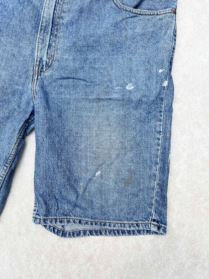 Levis 505 distressed jorts - secondvintage