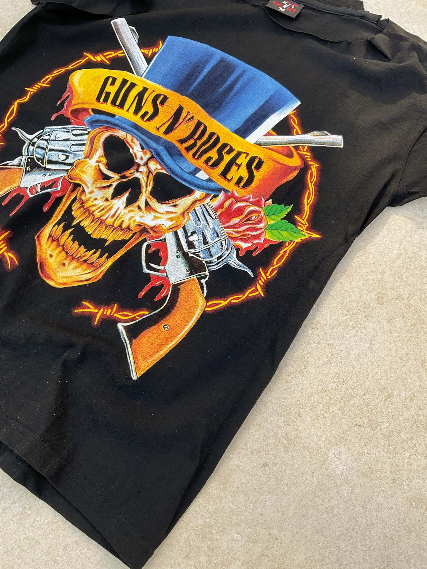 GUNS N‘ ROSES ripped shirt - secondvintage
