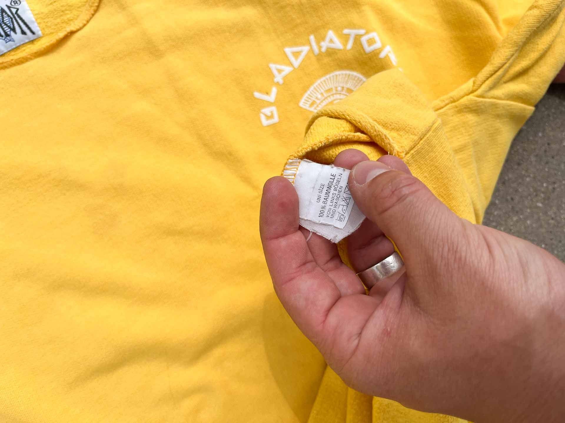 Gladiator cropped Shirt / Sweat - secondvintage