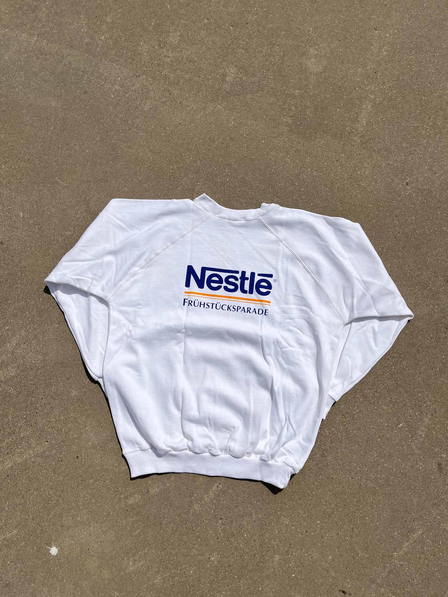 Nestle „Frühstücksparade“ deadstock Sweater - secondvintage