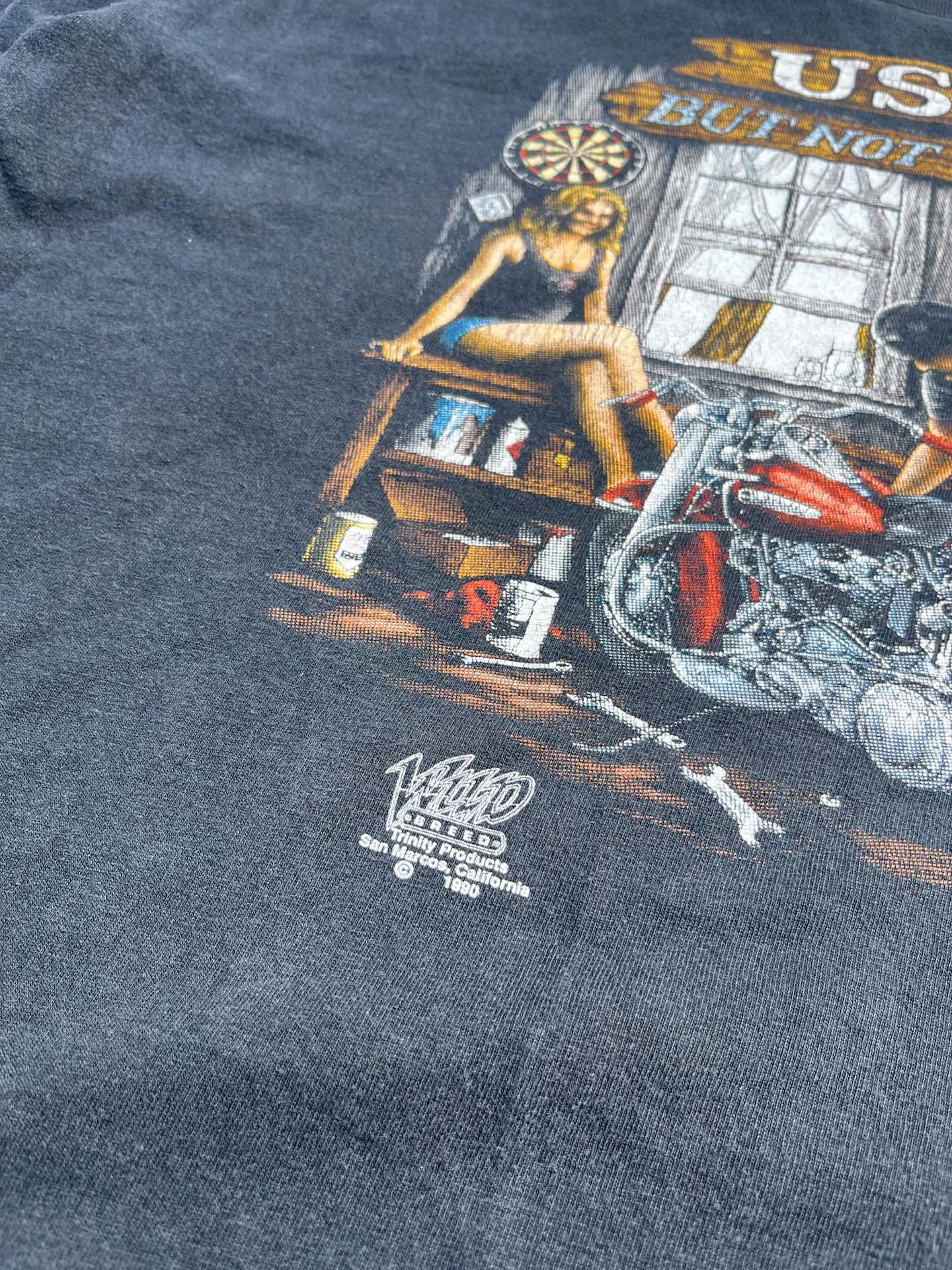 1990 biker vintage shirt - secondvintage