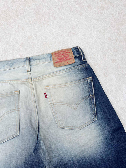 Levis 507 04 jorts bleached - secondvintage