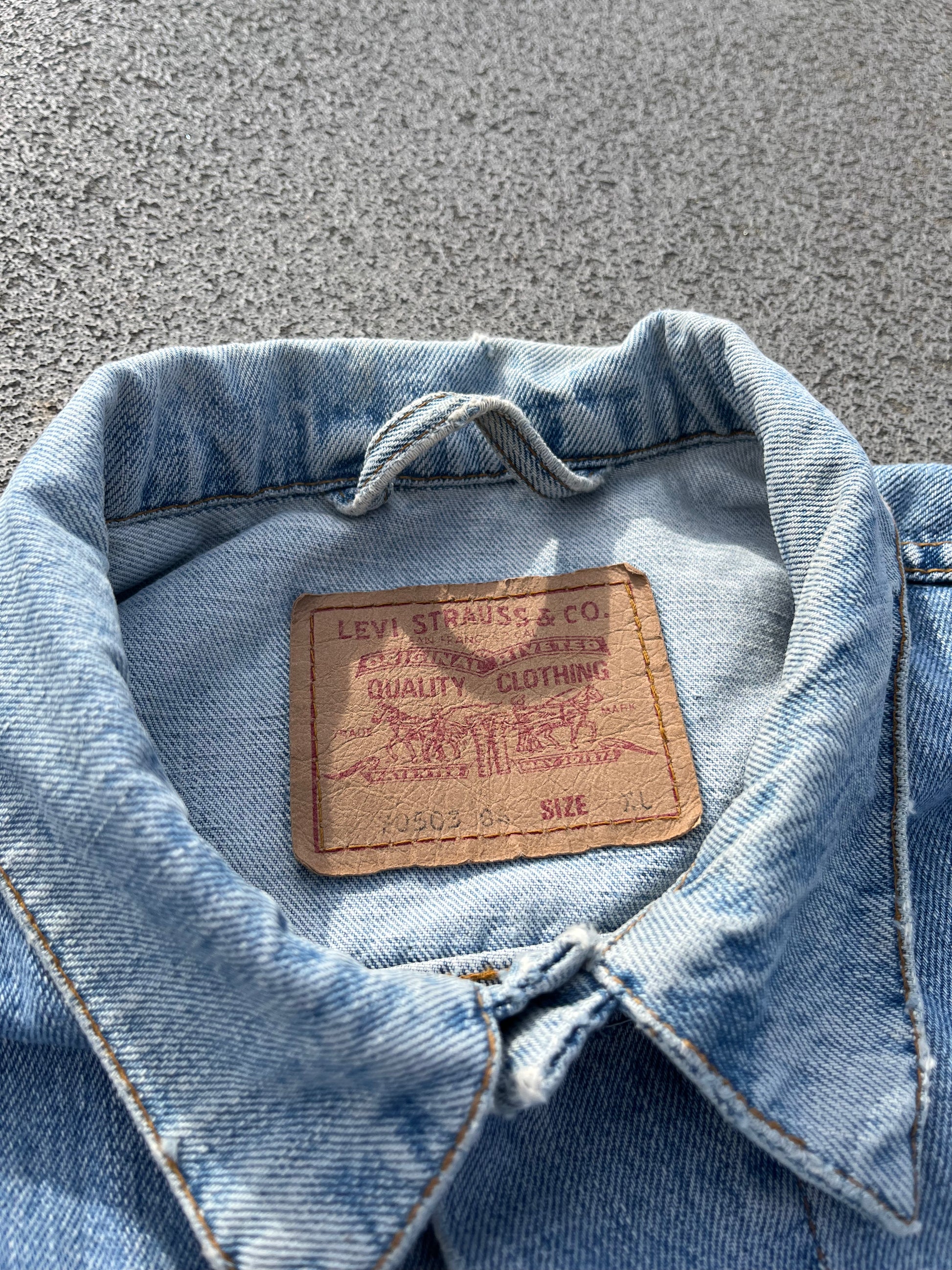 LEVI‘S DENIM JACKET - secondvintage